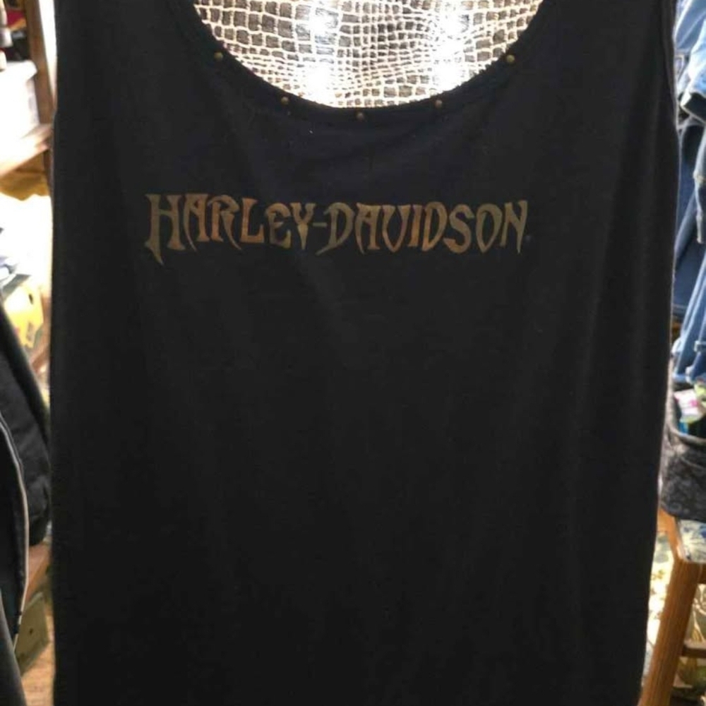 Harley-Davidson Black Tank Top